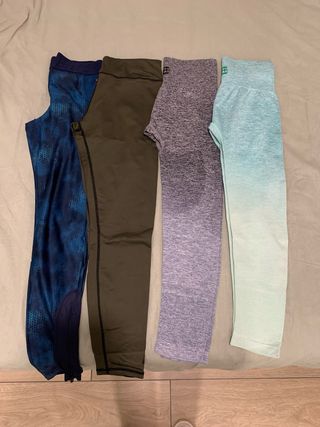 Lote 4 Mallas Deportivas Mujer