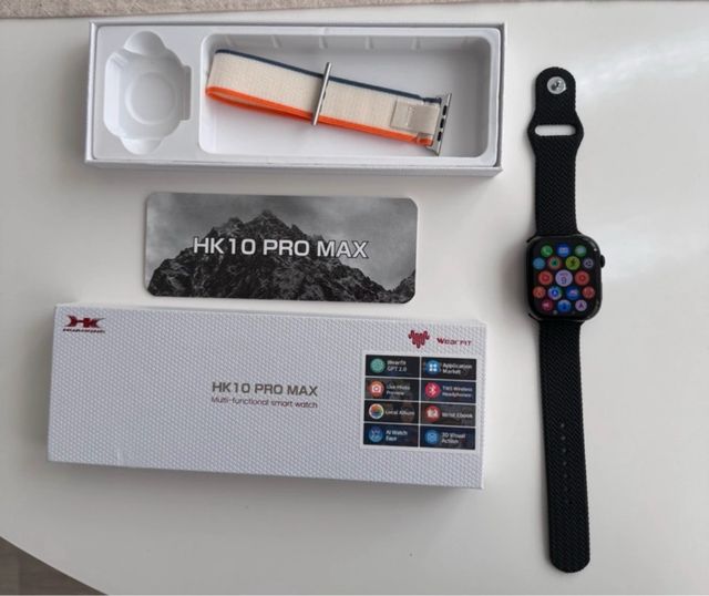 Smartwatch HK10 Pro Max Preto