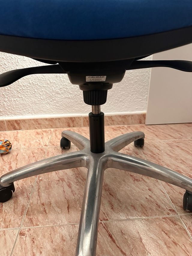 Silla de escritorio azul