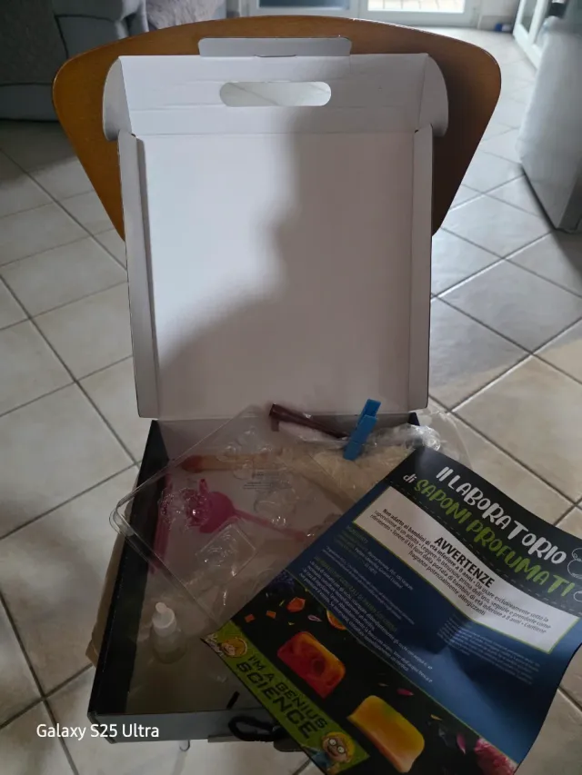 Kit Laboratorio Saponi Profumati Lisciani