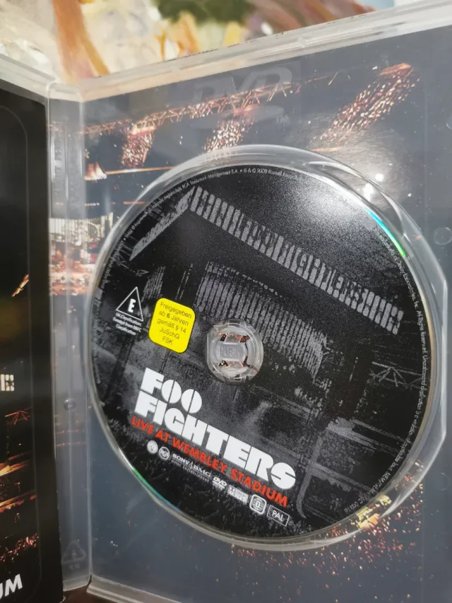 DVD Foo Fighters Live at Wembley Stadium