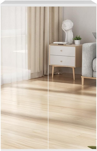 Scarpiera Salvaspazio 2 Ante e 6 Ripiani Porta Sca