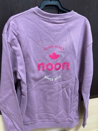 Sudadera Noon Morada Talla M Nueva