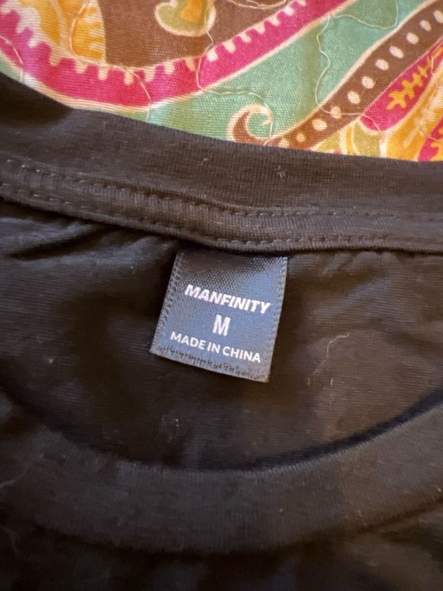 Camiseta Spiderman Negra Talla M