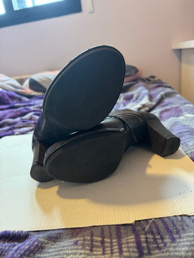 Zapatos Francesco Morichetti Negros/Marrones