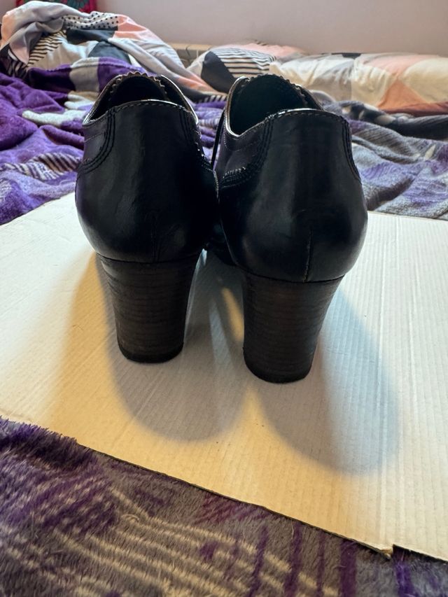 Zapatos Francesco Morichetti Negros/Marrones