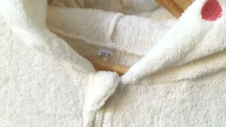 Pijama blanco tipo mono para 12-14 años (nuevo)