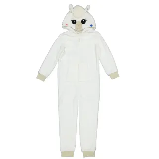 Pijama blanco tipo mono para 12-14 años (nuevo)