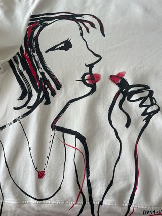 Sudadera Desigual Beige Talla S