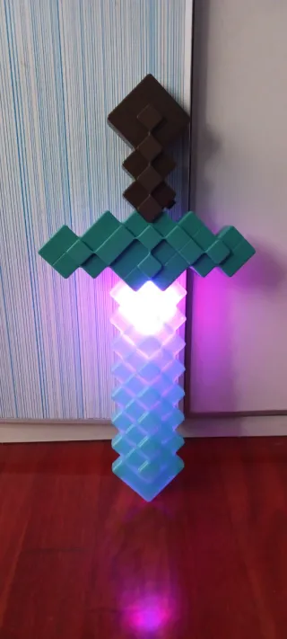 Espada Diamante Minecraft Juguete