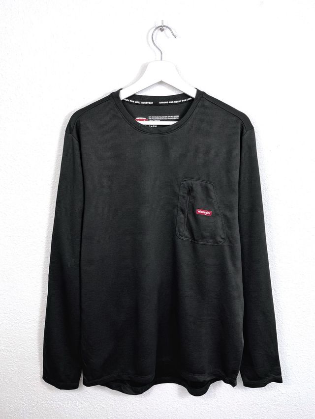 Camicia a maniche lunghe Wrangler Sport Retro Nero