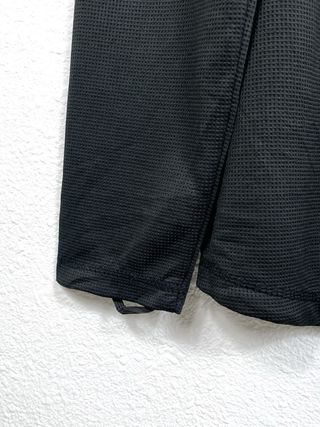 Camiseta Manga Larga Wrangler Deporte Negra Retro