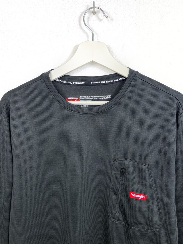 Camicia a maniche lunghe Wrangler Sport Retro Nero