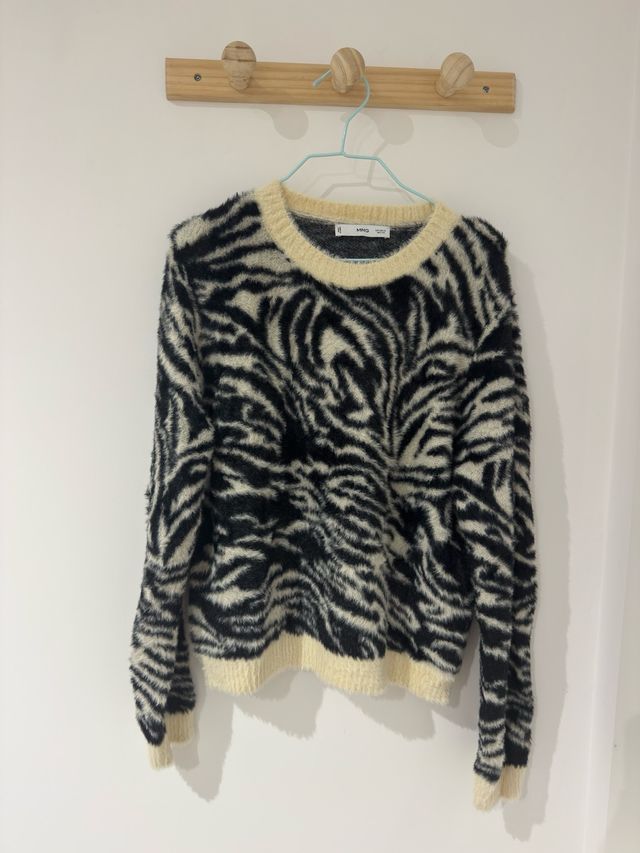 Jersey Mango Rayas Cebra