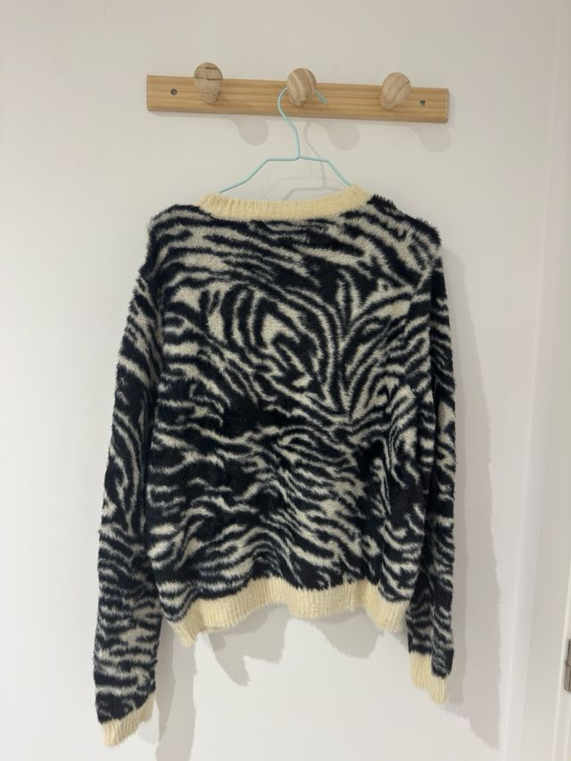 Jersey Mango Rayas Cebra