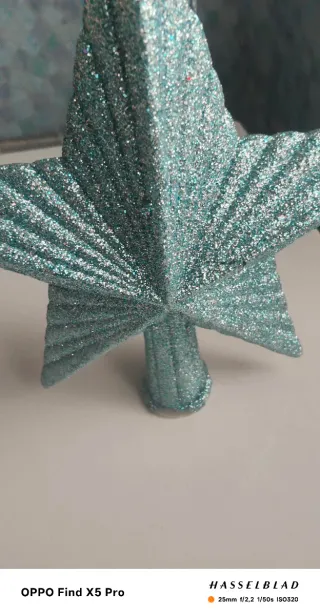 Punta stella albero di Natale