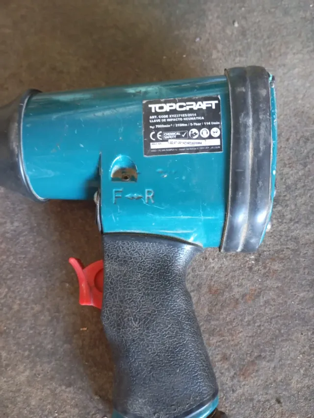 Llave de impacto neumática Topcraft