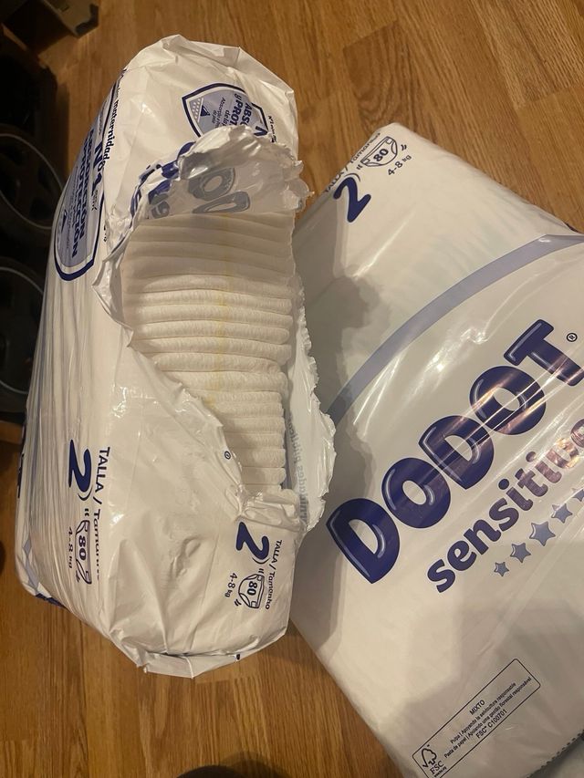 Dodot Sensitive Talla 2 Pañales Bebé (400 uds)