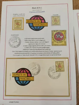 Francobolli e FDC Giornata del Francobollo 1966