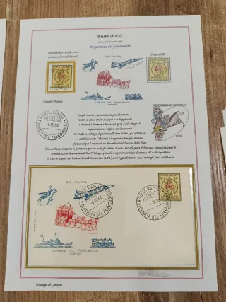 Francobolli e FDC Giornata del Francobollo 1966