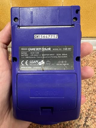 Nintendo Game Boy Color Viola