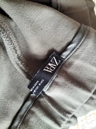 Pantalón cintura alta 3 top 1 tirantes terciopelo