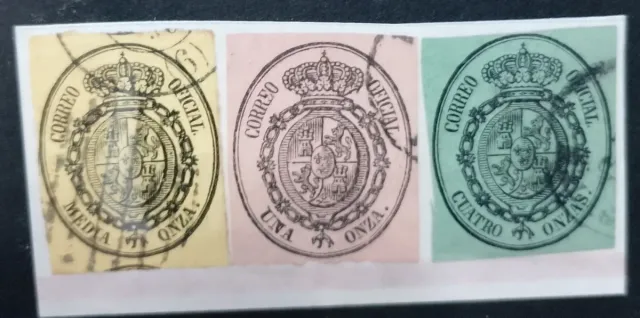 Francobolli Postali 1854-1855