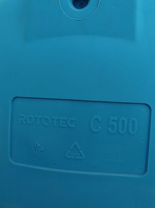 Depósito agua potable 500L