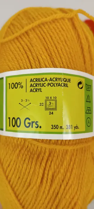 6 Ovillos Lana Pradera y Valeria di Roma 100 grms