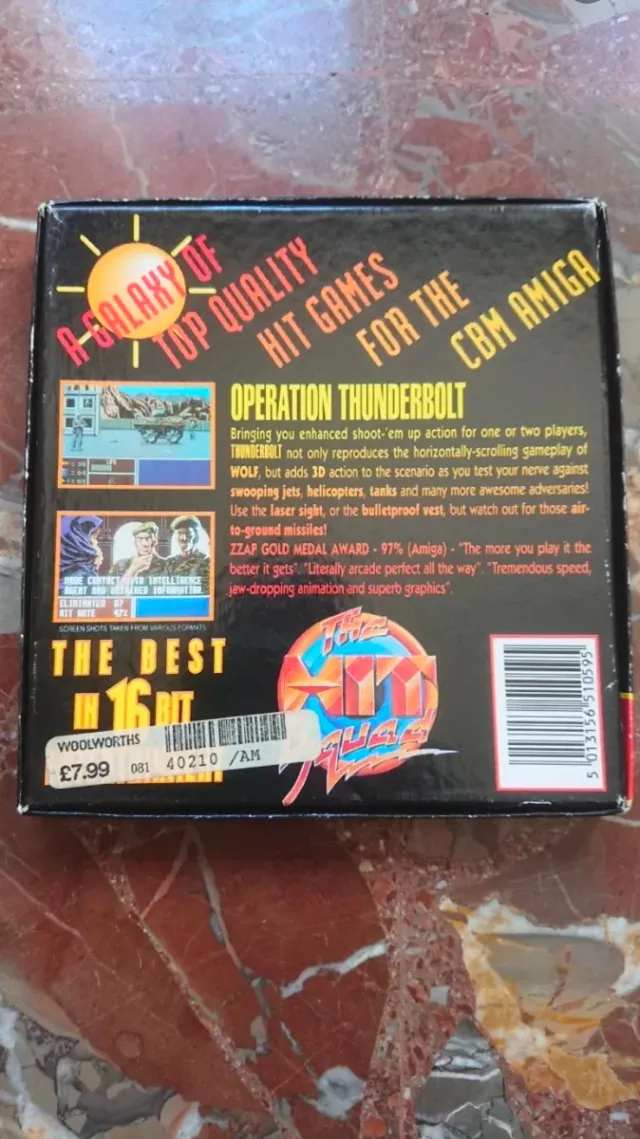 Operation Thunderbolt- Commodore Amiga