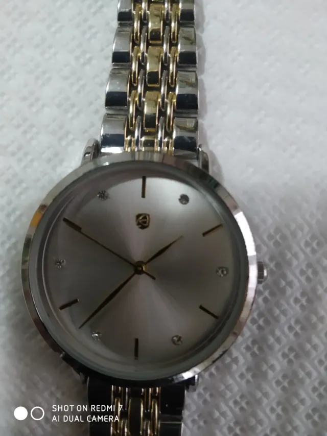 Orologio unisex acciaio oro/argento