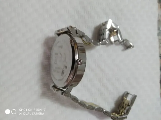 Orologio unisex acciaio oro/argento