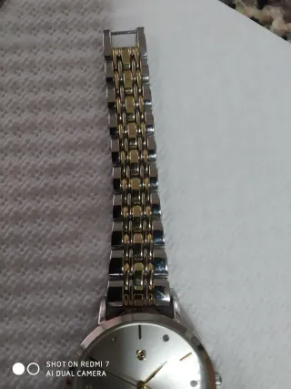 Orologio unisex acciaio oro/argento