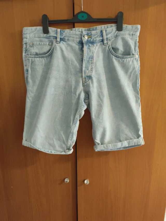 Bermuda vaquera hombre