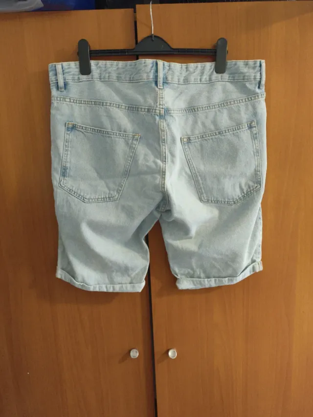 Bermuda vaquera hombre