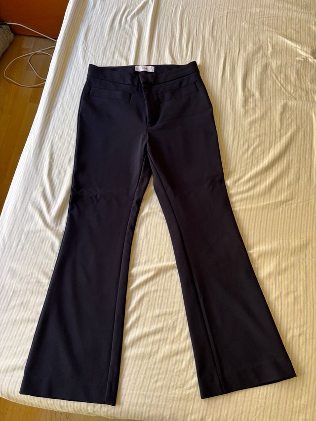 Pantalón Mango Azul Marino