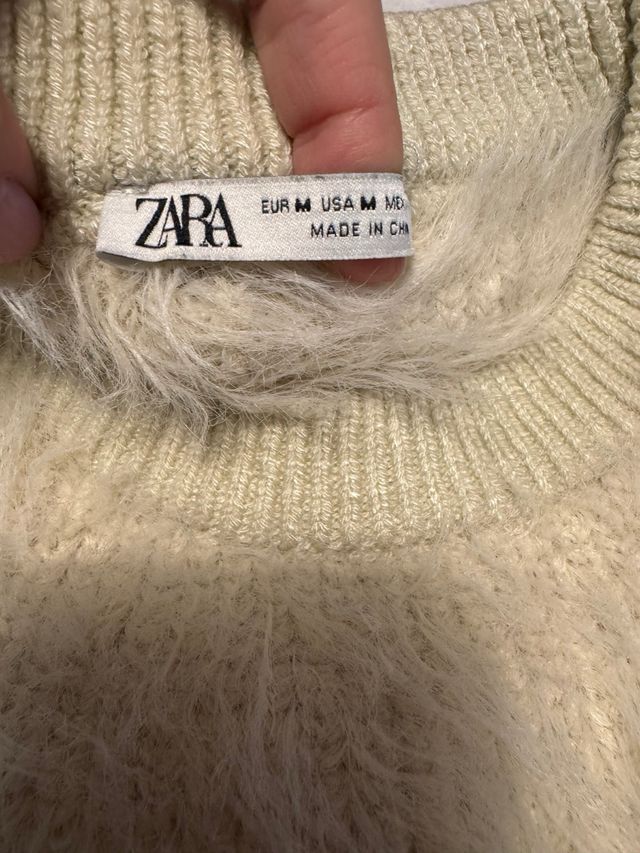 Jersey pelito suave beige