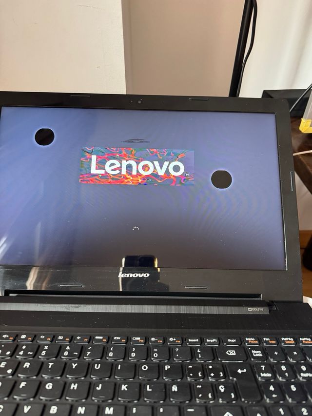 Ordenador portátil Lenovo negro