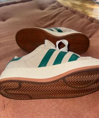 Adidas Campus Beige/Verde Talla 37