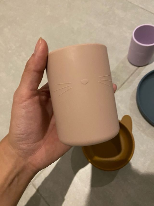 Set Liewood silicona platos y vasos