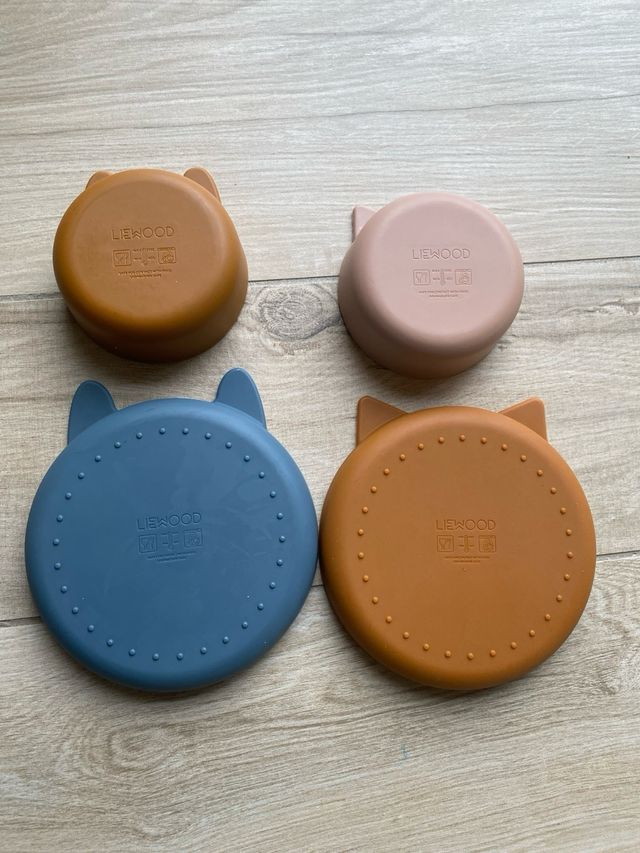 Set Liewood silicona platos y vasos