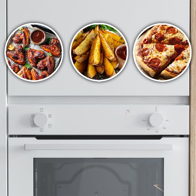 Horno Integrable Bolero Hexa C126400 Glass White A