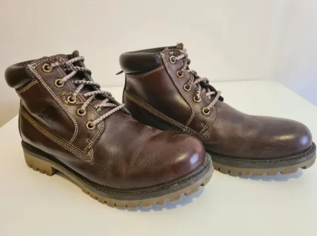 Botas de piel marrones Talla 41