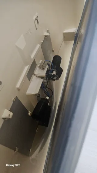 Specchio vintage anni 70 con luce allibert