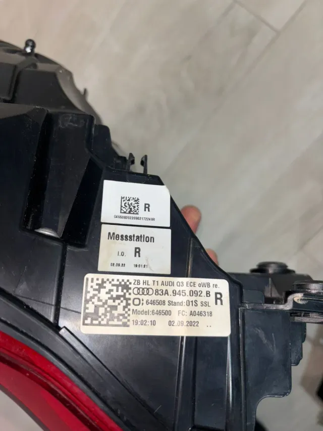 Pilotos lado derecho Q3 F3 2022