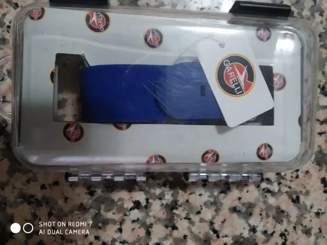 Orologio Garelli Blu Nuovo Scatola Originale