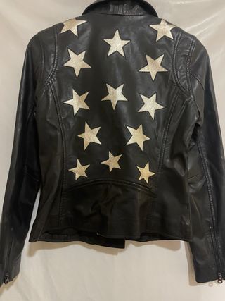 Chaqueta Piel Estrellas Salvador Bachiller