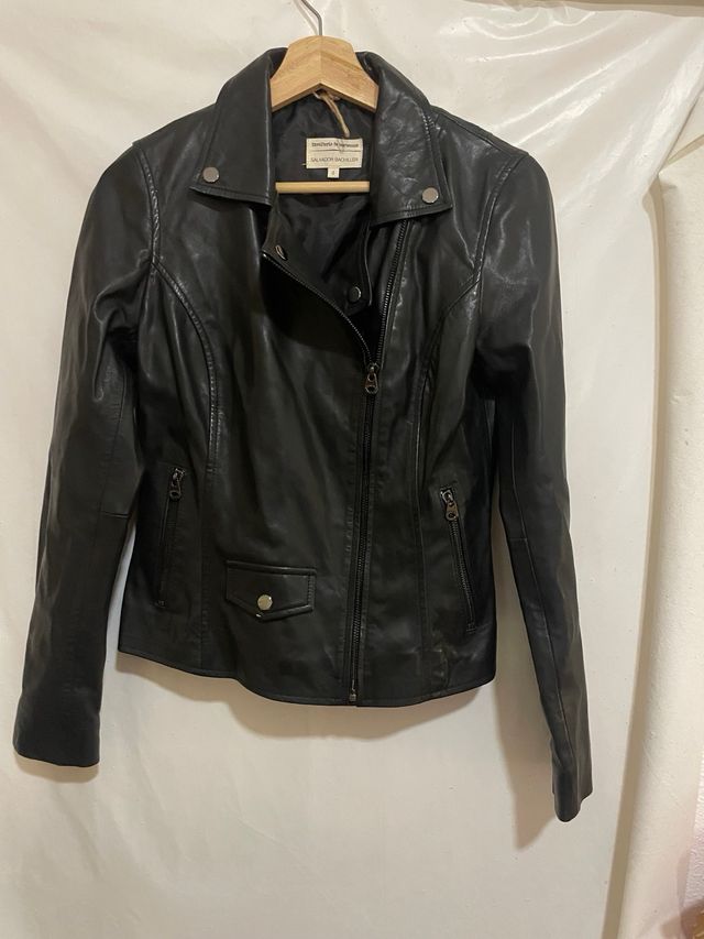 Chaqueta Piel Estrellas Salvador Bachiller