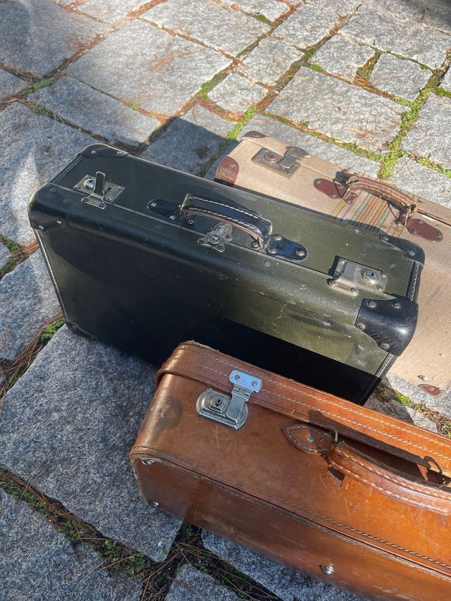 Set di Valigie Vintage Anni '60 per Decorazione