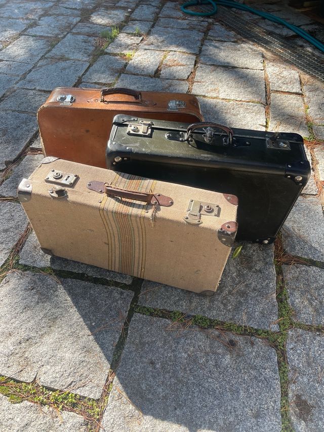 Set di Valigie Vintage Anni '60 per Decorazione